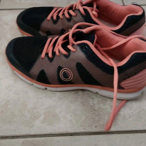Sport walking shoes like new, size 40, blue and pink