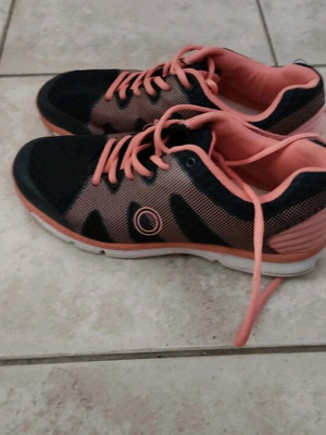 Sport walking shoes like new, size 40, blue and pink