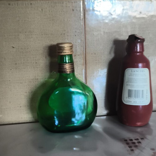 Small collectible empty bottles used