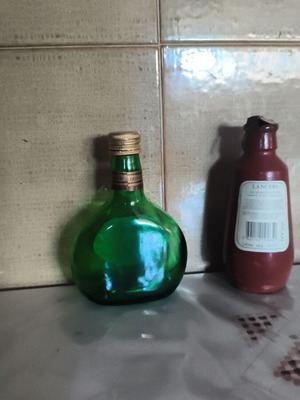 Small collectible empty bottles used