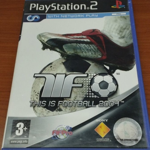 This Is Football 2004 PlayStation 2 game used