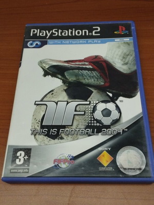 This Is Football 2004 PlayStation 2 game used