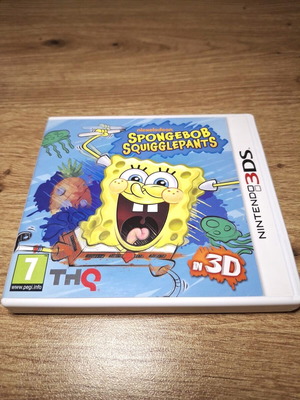 SpongeBob Squarepants 3D Nintendo 3DS game like new