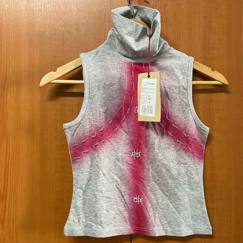Attrattivo Women's Sleeveless Top Gray Size S New