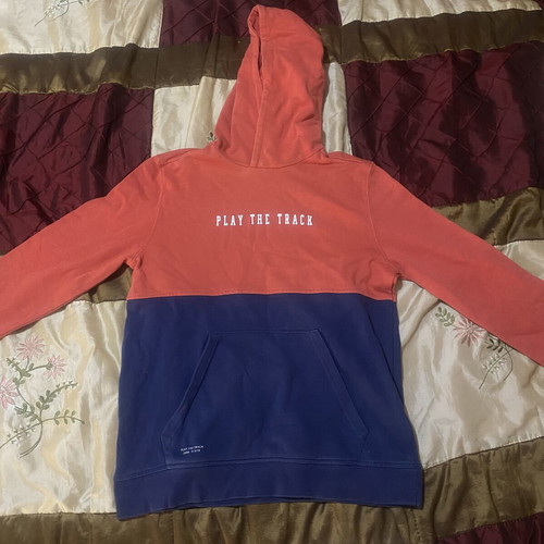 Sweatshirt like new, size 152 cm, blue and red
