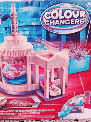 Ramone's Color Changers Playset new, rare collectible Mattel 2009