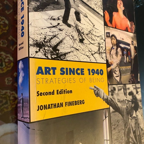 Art Since 1940 book used on 20th century art history