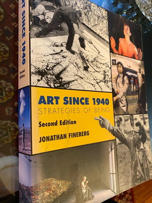 Art Since 1940 book used on 20th century art history