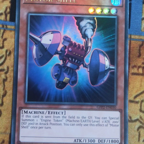 Motor Shell Effect Monster Yu-Gi-Oh! card like new