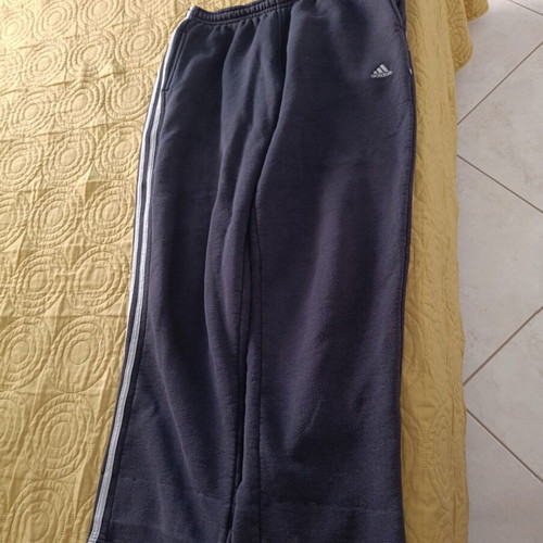 Adidas φόρμα large μεταχειρισμένη, μαύρο και άσπρο