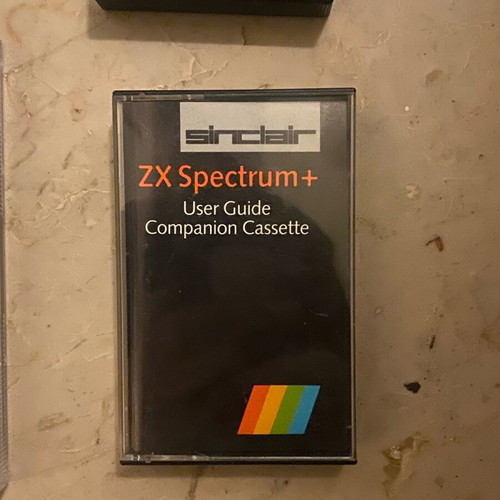 Collectible Zx Spectrum cassettes used, 80s