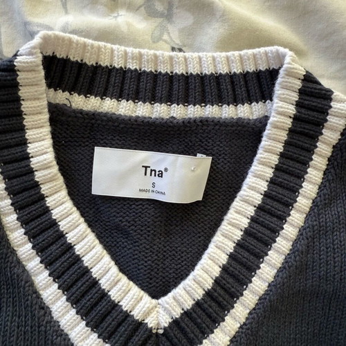 Blue knitwear top like new, size S