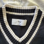 Blue knitwear top like new, size S