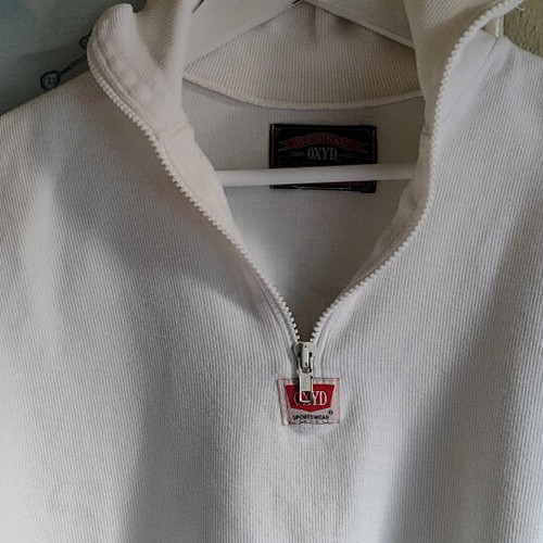 Vintage Oxyd Streetwear Polo shirt like new, white, size L