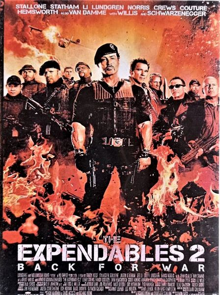  THE EXPENDABLES 2 DVD