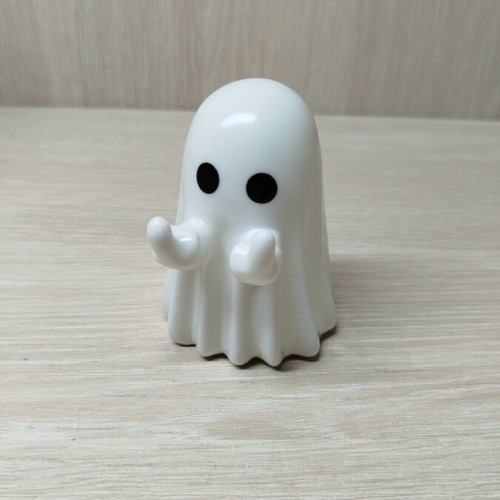 Decorative Ghost from PVC, new, white, 7 cm