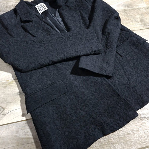 Quality black lightweight jacket 80% viscose like new, size S/M