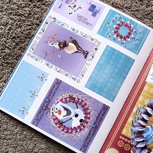 Panini album Frozen Olaf Adventure new with stickers