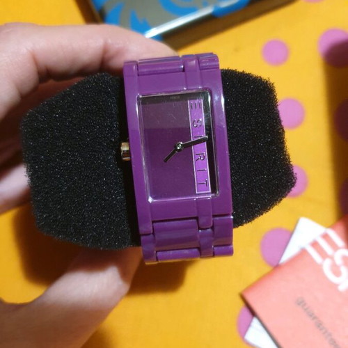 Esprit women's watch new, purple