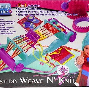 Totally Girlie Easy Diy Weave N' Knit