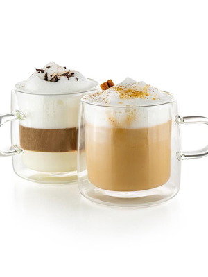 Чаши για τσάι και καφέ Luigi Ferrero Coffeina FR-8053 280ml σετ 2 καινούργιες