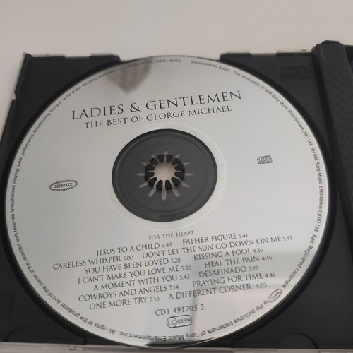 George Michael Ladies & Gentlemen 2 CD like new, pop