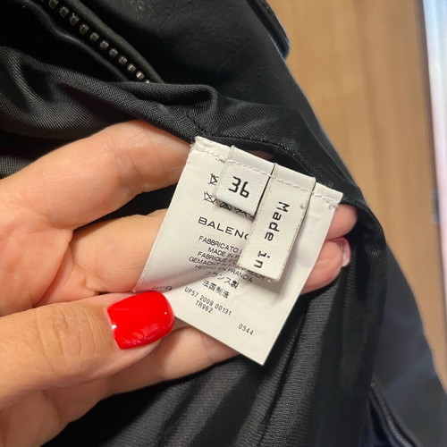 Balenciaga women's leather jacket like new