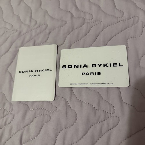 Sonia Rykiel Baltard Bag like new, black laser cut design