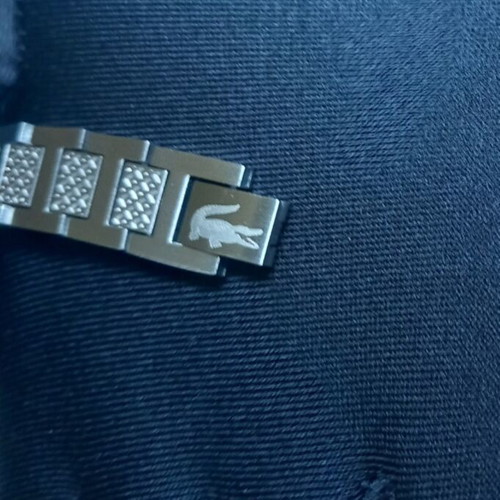 Lacoste Stainless Steen bracelet brand new, silver, size 21cm
