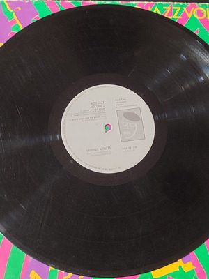 Acid Jazz Volume 2 vinyl record used with scratches