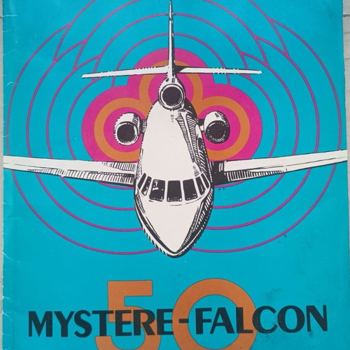 Falcon Aircraft Dossier used with 12 photos and diagrams in English