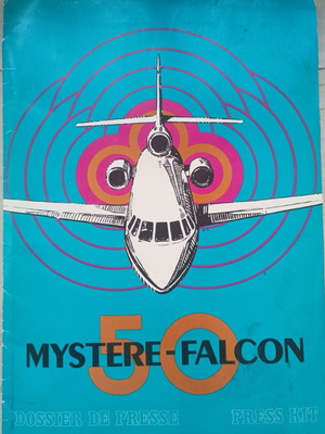 Falcon Aircraft Dossier used with 12 photos and diagrams in English