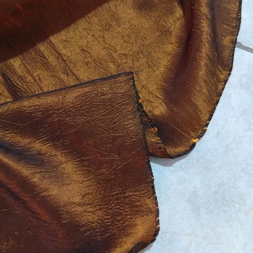 Fabric pieces for curtain, 2.90m height and 68cm width, plus smaller piece