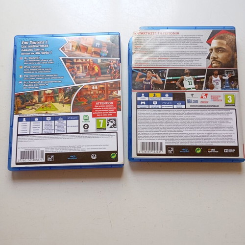 Asterix & Obelix XXL 2 and NBA 2K18 PS4 games used