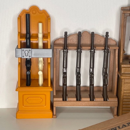 Playmobil western parts used for gun shop