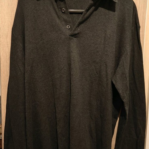 Hugo Boss Men's Cotton Shirt Dark Gray XXL Used