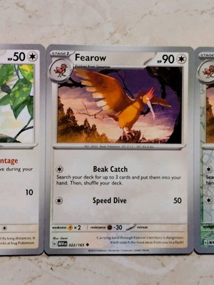 Pokemon Cards Spearow - Fearow 151 σε άριστη κατάσταση πακέτο