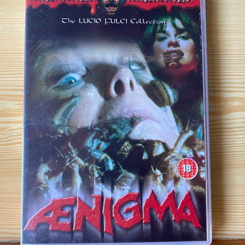 Aenigma DVD used, horror thriller without subtitles