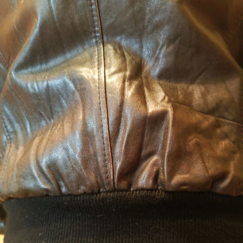 La Pelle leather men's jacket like new, size XXL, brown black