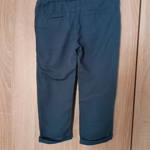 Mayoral baby chinos like new, blue, size 92 cm