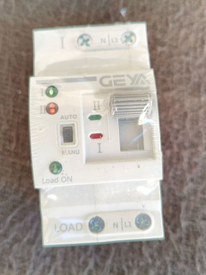 GEYA G2R-63 II ATS αυτόματος διακόπτης μεταφοράς 2P 63A