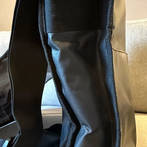 Rammstein shoulder bag like new, black