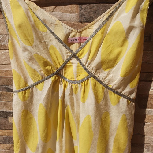 Erotokritos Paris sleeveless blouse like new, size S