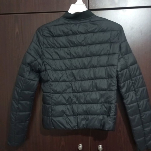 Bershka women's jacket used, size medium, black