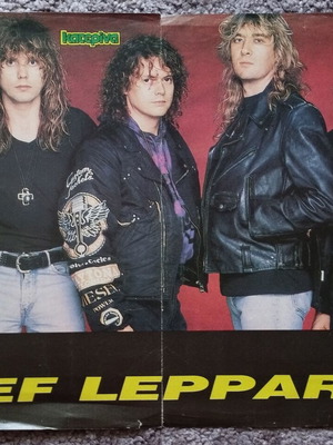 Αφίσα Κατερίνα Def Leppard