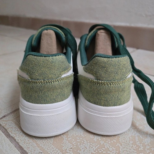 Shein women's sneakers with green star patches