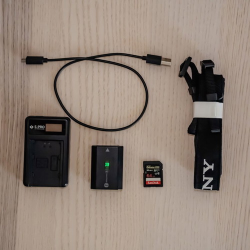 Sony A7C Full Frame Mirrorless Camera with Accessories