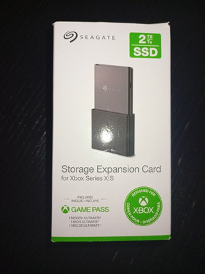Xbox Seagate 2TB SSD Storage Expansion Card σαν καινούργιο με Gamepass