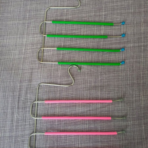 Metal trouser hangers new, set of 2 pieces