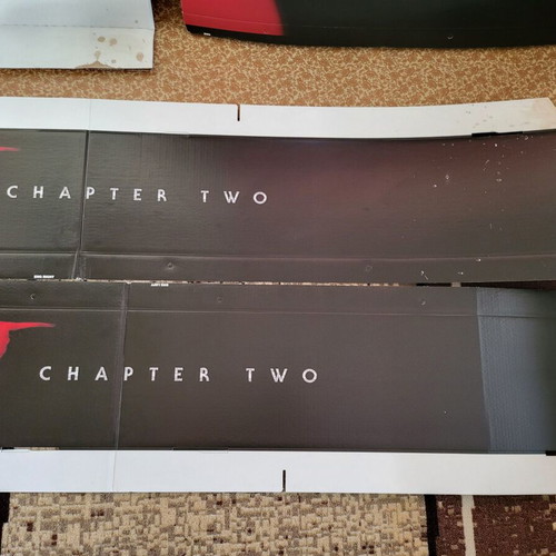 IT 2 Cardboard Poster like new, extremely rare